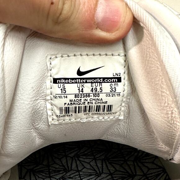 EXCELLENT Nike Kobe 10 EXT White Gum Basketball Kobe Bryant Black Mamba 15 main image 5